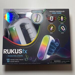 Motion Controlled Music Mixer - Rainbow